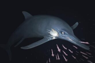 Researchers have not assigned the fossil to a specific species, as the remains are not complete enough to make a definite identification.(Image: Joschua Knüppe)