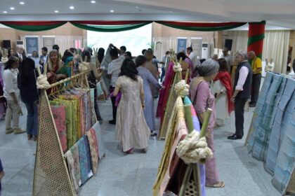 Draped in legacy, weaved in neighbourhood: A sold-out Bangladesh saree exhibition