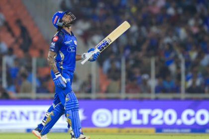 Tilak Varma hit eight fours and seven sixes (BCCI/Creimas Photo)