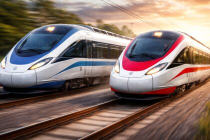 Indian Railways 220 kmph trains plan marks the next phase of high-speed rail development (Image generated using AI)