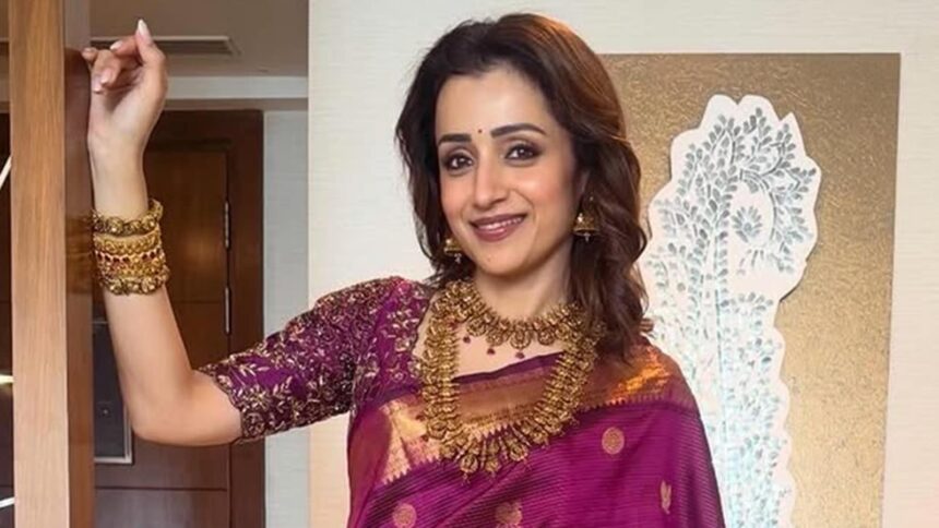 Trisha Krishnan shares cryptic posts about love and peace