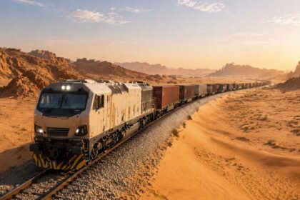 UAE Jordan railway project deal worth $2.3 billion aims to strengthen logistics networks and improve export operations. (Image generated using AI)