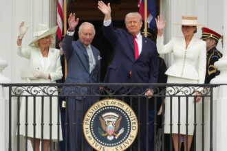 US Britain Royal Visit Trump