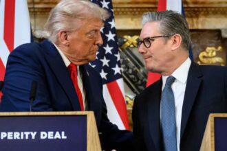 Trump-UK, iran war,