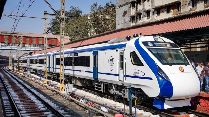 Kerala Vande Bharat train marks three years of service (Image: Ministry of Railways/File)