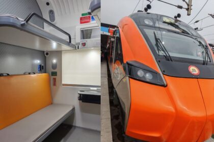 This orange and grey coloured train has cut travel time by up to six hours.