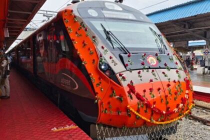Vande Bharat Express is the country's first indigenously designed and manufactured semi-high-speed train. (Image: Ministry of Railways)