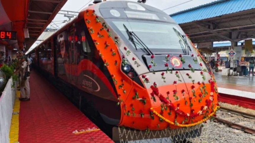 Vande Bharat Express is the country's first indigenously designed and manufactured semi-high-speed train. (Image: Ministry of Railways)
