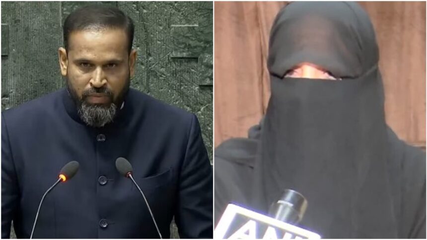 yusuf pathan and mother in law