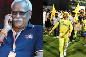 Kasi Viswanathan and MS dhoni