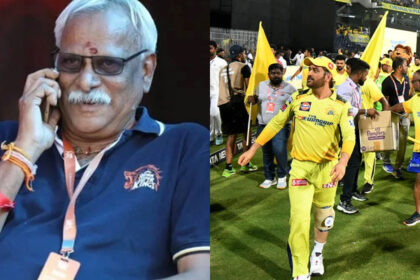 Kasi Viswanathan and MS dhoni