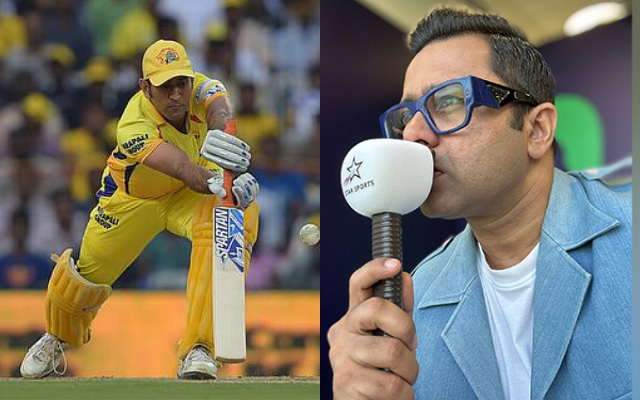 MS Dhoni and Aakash Chopra
