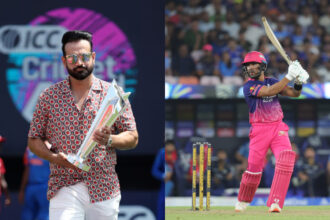 Irfan Pathan and Dhruv Jurel