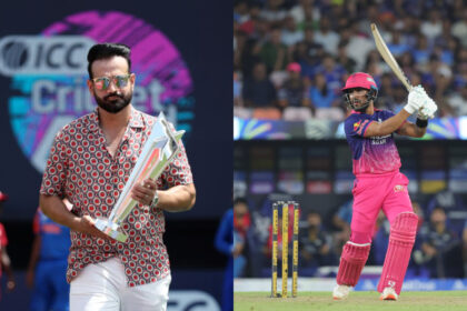 Irfan Pathan and Dhruv Jurel