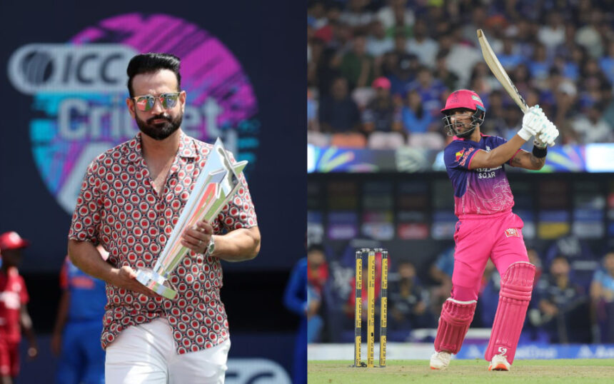 Irfan Pathan and Dhruv Jurel