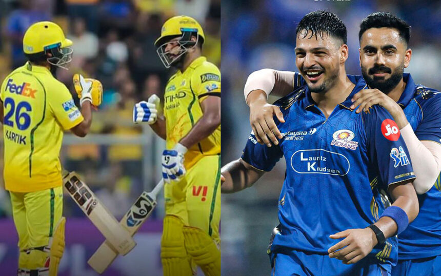 Chernnai Super Kings and Mumbai Indians