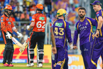 Sunrisers Hyderabad and Kolkata Knight Riders