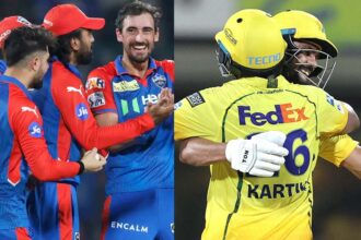 Delhi Capitals vs Chennai Super Kings. (Source:iPL)