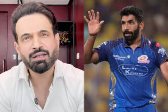 Irfan Pathan and Jasprit Bumrah