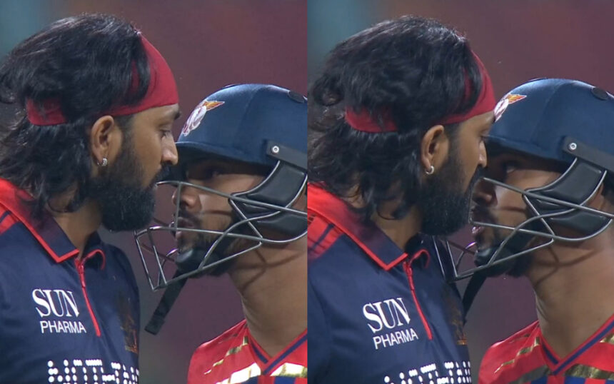 Krunal Pandya and Nicholas Pooran