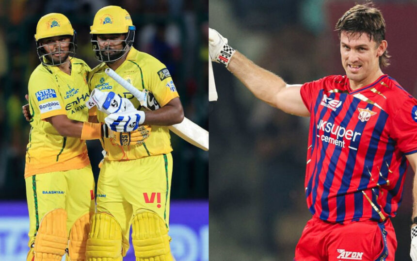 Chennai Super Kings and Lucknow Super Giants.