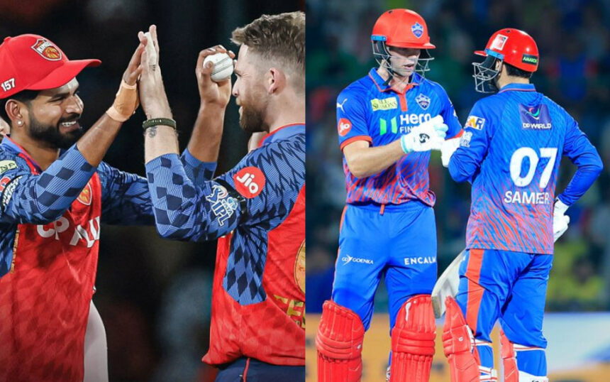Punjab Kings and Delhi Capitals.