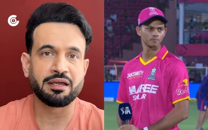 Irfan Pathan and Yashasvi Jaiswal