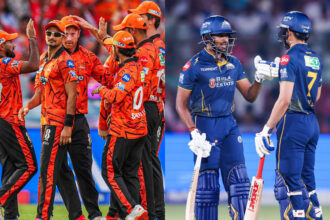 Gujarat Titans and Sunrisers Hyderabad.