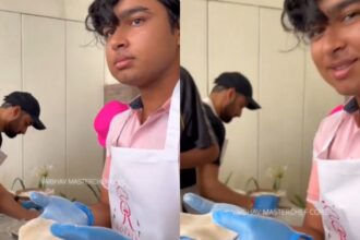 [WATCH] 'Masterchef' Vaibhav Sooryavanshi cooks roti in fun off-field activity amid IPL 2026