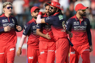 RCB team celebration