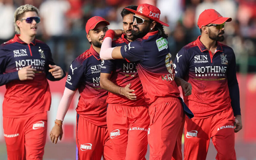 RCB team celebration