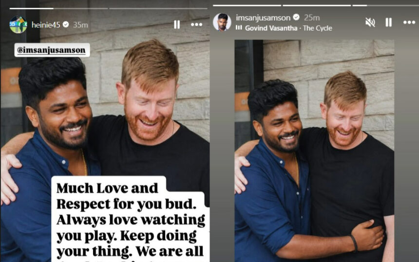 Sanju Samson and Heinrich Klaasen