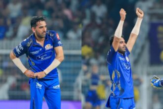 IPL 2026, Video of the Day: Deepak Chahar cheats for his chit celebration after wicket in KKR vs MI clash