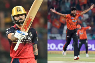 Virat Kohli and Praful Hinge
