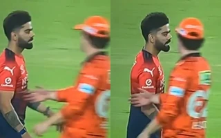 Virat Kohli and Travis Head
