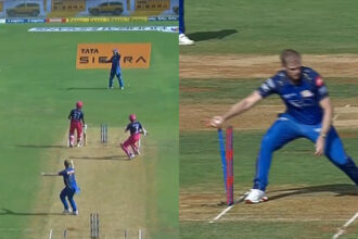 IPL 2026: Video of the Day - Dhruv Jurel’s mix-up ends Dasun Shanaka’s blazing knock in MI vs RR Clash