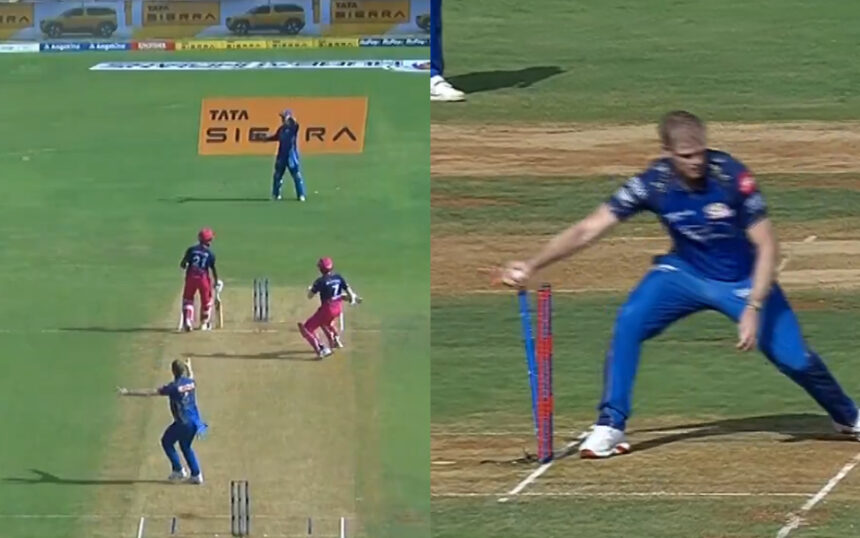 IPL 2026: Video of the Day - Dhruv Jurel’s mix-up ends Dasun Shanaka’s blazing knock in MI vs RR Clash
