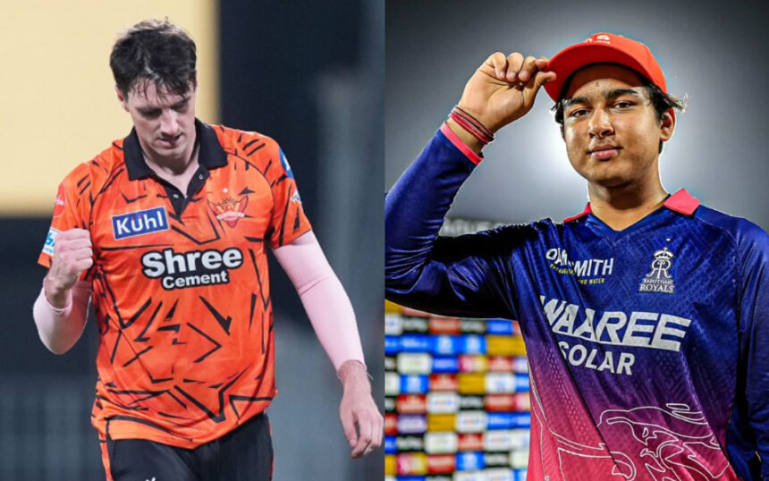Pat Cummins vs Vaibhav Sooryavanshi
