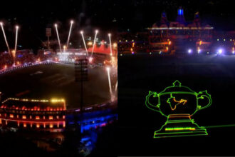 IPL 2026: ‘Laser show band karo, Bhuvneshwar ko bowling do’ - Fans troll mid-innings show in RCB vs GT Qualifier 1 at Dharamsala