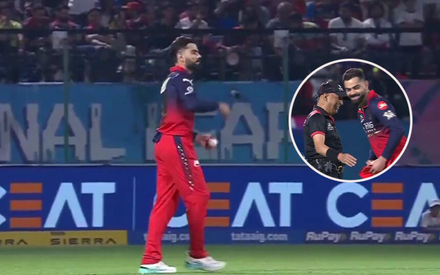 [WATCH] IPL 2026: Virat Kohli’s hilarious bowling tease leaves everyone in splits in Dharamsala