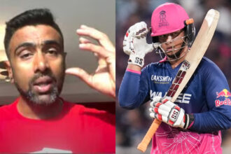 Ravi Ashwin and Vaibhav Sooryavanshi