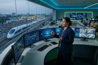 AI surveillance and cyber security initiatives are being expanded by Indian Railways to strengthen safety, monitoring and operational efficiency across train networks.