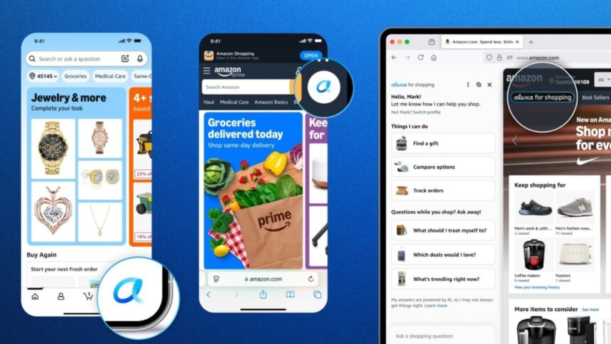 Alexa+ takes over Amazon shopping with AI-driven recommendations, price tracking, and autonomous purchasing tools. (Image: Amazon)