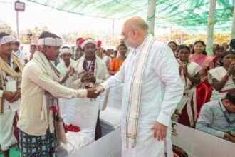 Shah said the idea of developed India 2047 is incomplete without a developed Bastar.
