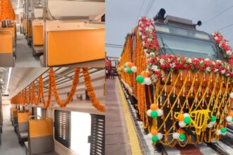 Uttar Pradesh's new Amrit Bharat Express train will run on a weekly basis. (Image: Ministry of Railways)