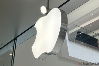 Apple CEO Tim Cook says iPhone demand remains “off the charts” despite supply constraints. (Express Image/Agencies)