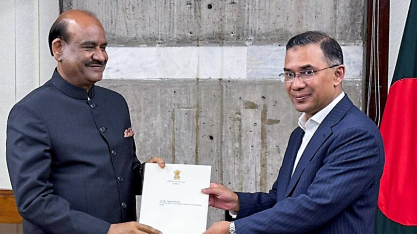 Dhaka visa operations, delhi Dhaka visa operations, india bangaldesh visa operations, dhaka, India Bangladesh Relations, India Bangladesh ties, Tarique Rahman, Vikram Misri, Om Birla, Bangladeshi nationals, Indian express news, current affairs