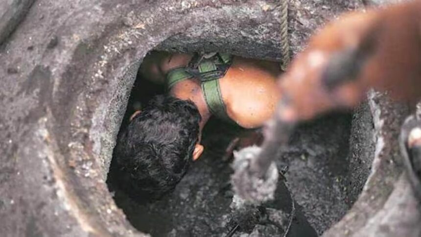 Odisha septic tank accident