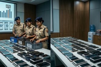 It said that the data suggested a clear need for district-wise scrutiny, standardised follow-up on unlocked devices, and stronger accountability to convert portal traceability into actual recovery. (Image generated using AI)
