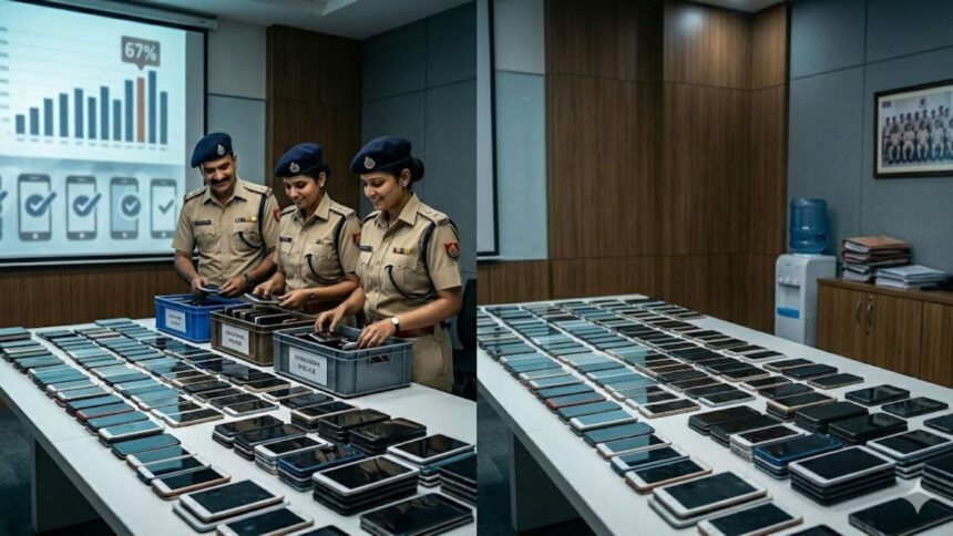 It said that the data suggested a clear need for district-wise scrutiny, standardised follow-up on unlocked devices, and stronger accountability to convert portal traceability into actual recovery. (Image generated using AI)
